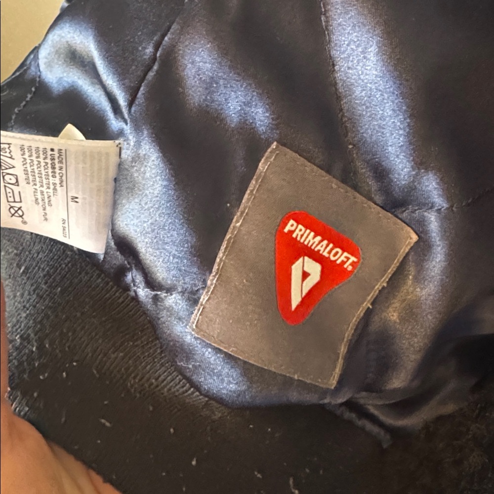 Gap Shiny Black Bomber Jacket - image 5